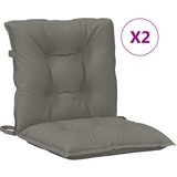 vidaXL Blazina za stol 2 kosa melanž temno siva 100x50x7 cm blago, (21415074) | Shoptok.si
