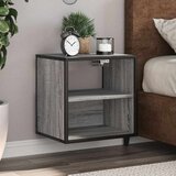 vidaXL Zidni noćni ormarić Sivi Sonoma 40x31x39,5 cm | shoptok.hr
