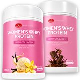 Olympic Woman's Whey Protein sa kolagenom, Vanila i Čokolada, 750 g, 2 komada | Eponuda.com