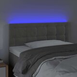  Posteljno vzglavje svetlo sivo 90x5x78/88 cm žamet, (20792622) | Shoptok.si