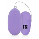 LUV EGG vibracijski jajček XL vijoličen