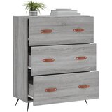  Komoda boja hrasta sonome 69,5 x 34 x 90 cm konstruirano drvo | shoptok.hr