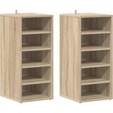  Ormarići za cipele 2 kom boja hrasta 31,5 x 35 x 70 cm drveni | shoptok.hr