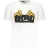 Cavalli Class SHORT SLEEVE T-SHIRT MEN WHITE | Shoptok.si
