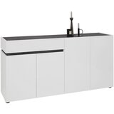 Voleo komoda, antracit, bela | Shoptok.si
