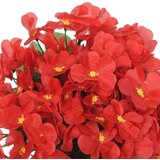  Božićni cvjetni vijenci 3 kom crveni 85 cm | shoptok.hr