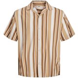 Jack & Jones Košulja boja pijeska / oker / svijetlosmeđa / tamno smeđa | shoptok.hr