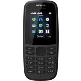 Nokia Telefon mobilni , 1.77″ zaslon, Single SIM, FM radio – 105 SS Black EU | Eponuda.ba