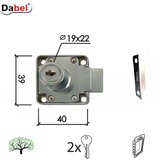 Dabel Bravica za drvo 2101 ∅19/22/40/39mm 2ključa Hr DSP