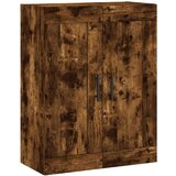  Visoka komoda dimljeni hrast 69 5x34x180 cm konstruiranog drva | shoptok.hr