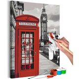  Slika za samostalno slikanje - Telephone Booth 40x60 | shoptok.hr