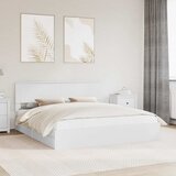  Krevet s od storage Bijelo 180 x 200 cm Konstruirano drvo | shoptok.hr