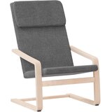  Stolica za opuštanje od tkanine tamnosiva | shoptok.hr
