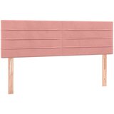  Uzglavlja 2 kom ružičasti 72 x 5 x 78/88 cm baršunasta | shoptok.hr