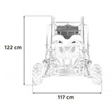 Ramiz Otroški gokart Lucky 212cc avtomatski midi otroški oranžna | Shoptok.si