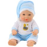 Baby Doll in Blue Pajamas, Hat, Movable Arms and Legs, 30cm | shoptok.hr