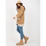 RUE PARIS Sweater-LC-SW-0258.03P-camel | Shoptok.si