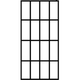 Pregrada za tuširanje od mutnog kaljenog stakla 118 x 190 cm | shoptok.hr