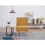 MID.YOU Fotelj Elba, Rumena | Shoptok.si