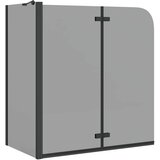  Ograda za tuš Crna 120 x 68 x 130 cm ESG staklo i aluminij | Eponuda.com