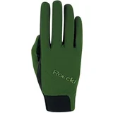 Jahalne rokavice "Maniva" chive green - 7.5