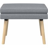  Klupa s dvostrukim slojem Svjetlosiva 60 x 40 x 46 cm Tkanina | Eponuda.com