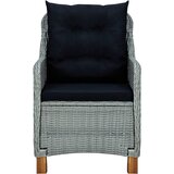  7-dijelni vrtni blagovaonski set svjetlosivi | Eponuda.com