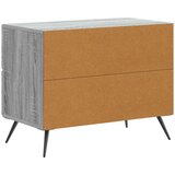  Noćni ormar Siva sonoma 62 x 34 5 x 47 5 cm Konstruirano drvo | shoptok.hr