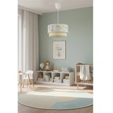  Brilagi - LED dečiji luster na sajli BOBO 1xE27/10W/230V, prečnik 40 cm, bela/bež/sa životinjskim dezenom | Eponuda.com