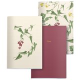  Set bilježnica Miquelrius 142x210 mm Botanical Flora Šivane (crte, čista, točkice) 3/1 MR8326 | shoptok.hr