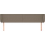  Uzglavlje s ušima smeđesivo 203x23x78/88 cm od tkanine | Eponuda.com