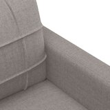 vidaXL Dvosed taupe 140 cm blago | Shoptok.si