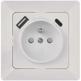 utičnica sa USB A+USB C