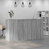  Recepcijski stol 200x50x103,5 cm od konstruiranog drva Slike