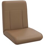 Podesivi podni naslonjač Boja cappuccina Umjetna koža | shoptok.hr