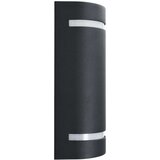  Vanjske zidne svjetiljke 2 kom 35 W crne poluokrugle | shoptok.hr