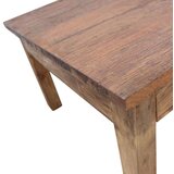  Klubska mizica iz trdnega predelanega lesa 98x73x45 cm | Shoptok.si