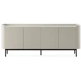 Krem komoda 200x80x40 cm Willa –