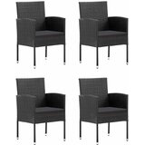  5-dijelni vrtni blagovaonski set crni | shoptok.hr