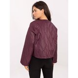 RUE PARIS Jacket-IT-KR-FL8357.82-burgundy | Shoptok.si
