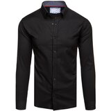 DStreet Koszula męska czarna | Shoptok.si