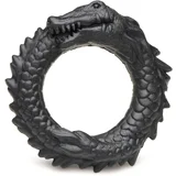 Creature Cocks Black Caiman Silicone Cock Ring