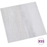  Podne daske 55 pcs Svijetlo siva 5 11 m² PVC - Bijela i svijetlosiva | shoptok.hr