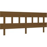  Okvir kreveta s uzglavljem boja meda 200x200cm od masivnog drva | Eponuda.ba