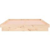  Posteljni okvir 200x200 cm trden les, (20906175) | Shoptok.si