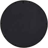 vidaXL Ogledalo crno 40 x 4 cm željezno okruglo za unutarnju upotrebu Cijene