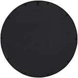 Ogledalo crno 40 x 4 cm željezno okruglo za unutarnju upotrebu