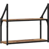  Polica na zidu Staro drvo 60 x 21 x 51 cm Konstruirano drvo | shoptok.hr
