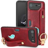 INORCO Za Asus ROG Phone 7 5G Pulsera Pie de apoyo Estuche de teléfono Cubierta de PC + TPU recubierta de cuero PU con abridor de botellas, (22035269) | Shoptok.si