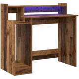  Stol S LED lampica Staro drvo 97 x 45 x 90 cm Konstruirano drvo | shoptok.hr